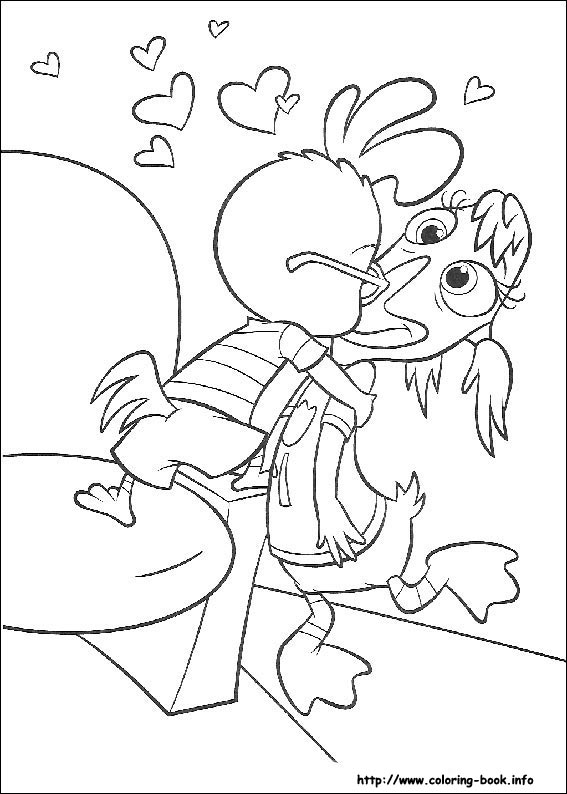 Chicken Little coloring picture